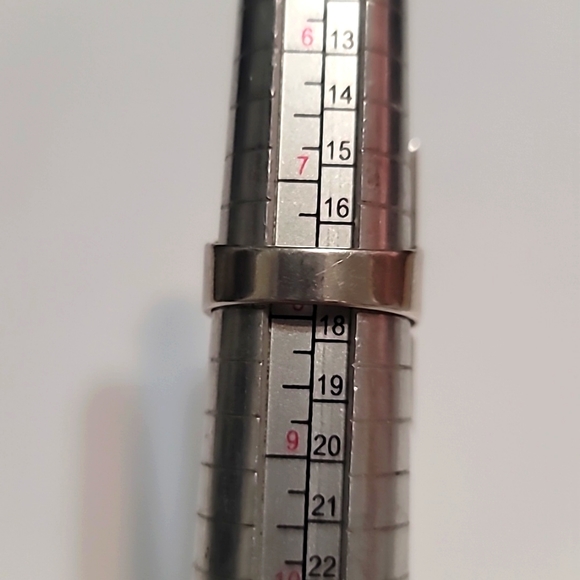 Carolyn Pollack Relios Turquoise Sterling Silver Ring sz8 - Picture 10 of 11